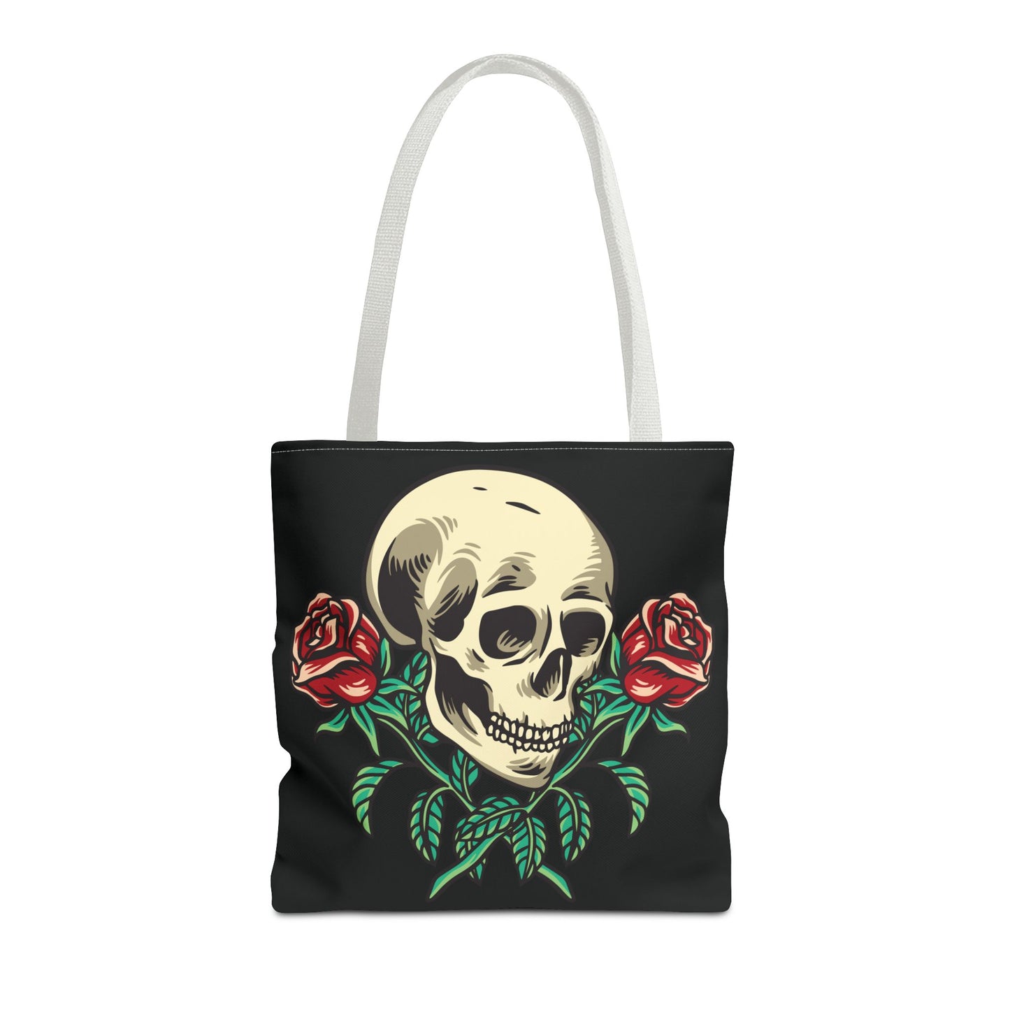 Skull and Roses - Tote Bag (AOP)