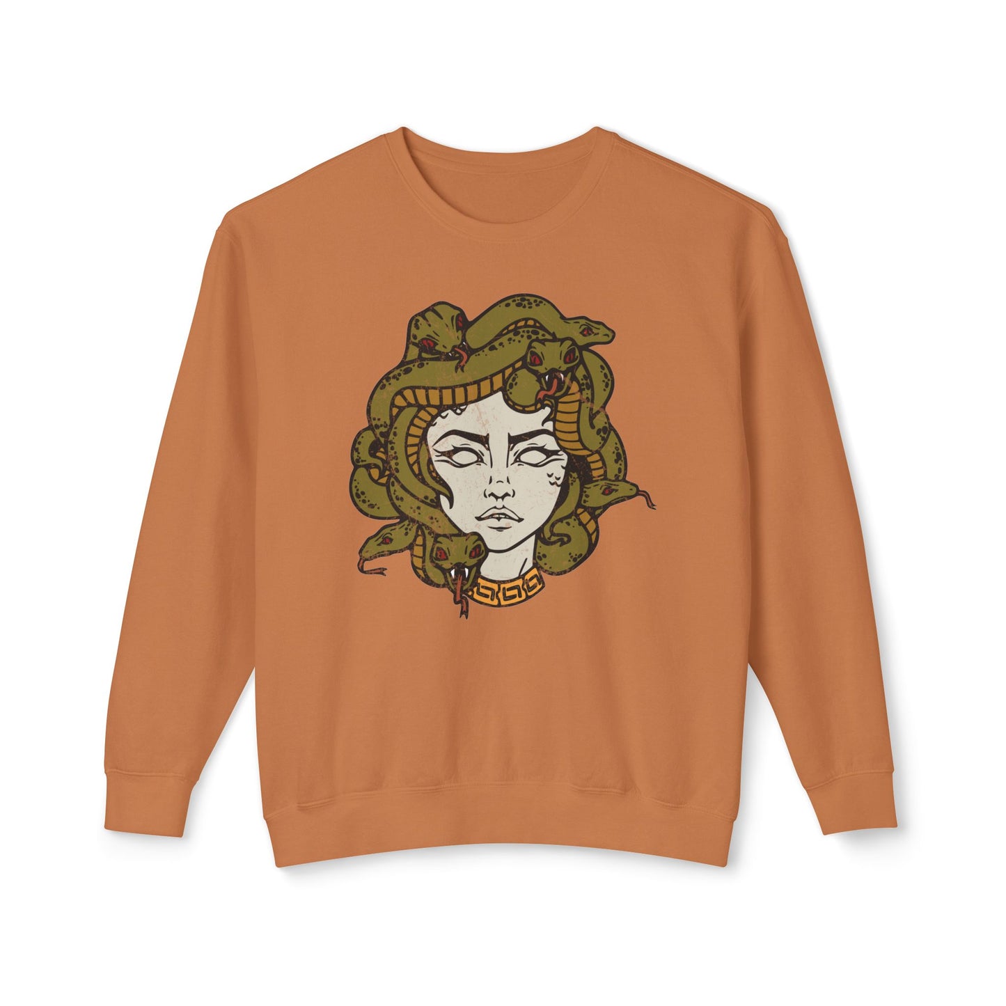Medusa - Unisex Lightweight Crewneck Sweatshirt