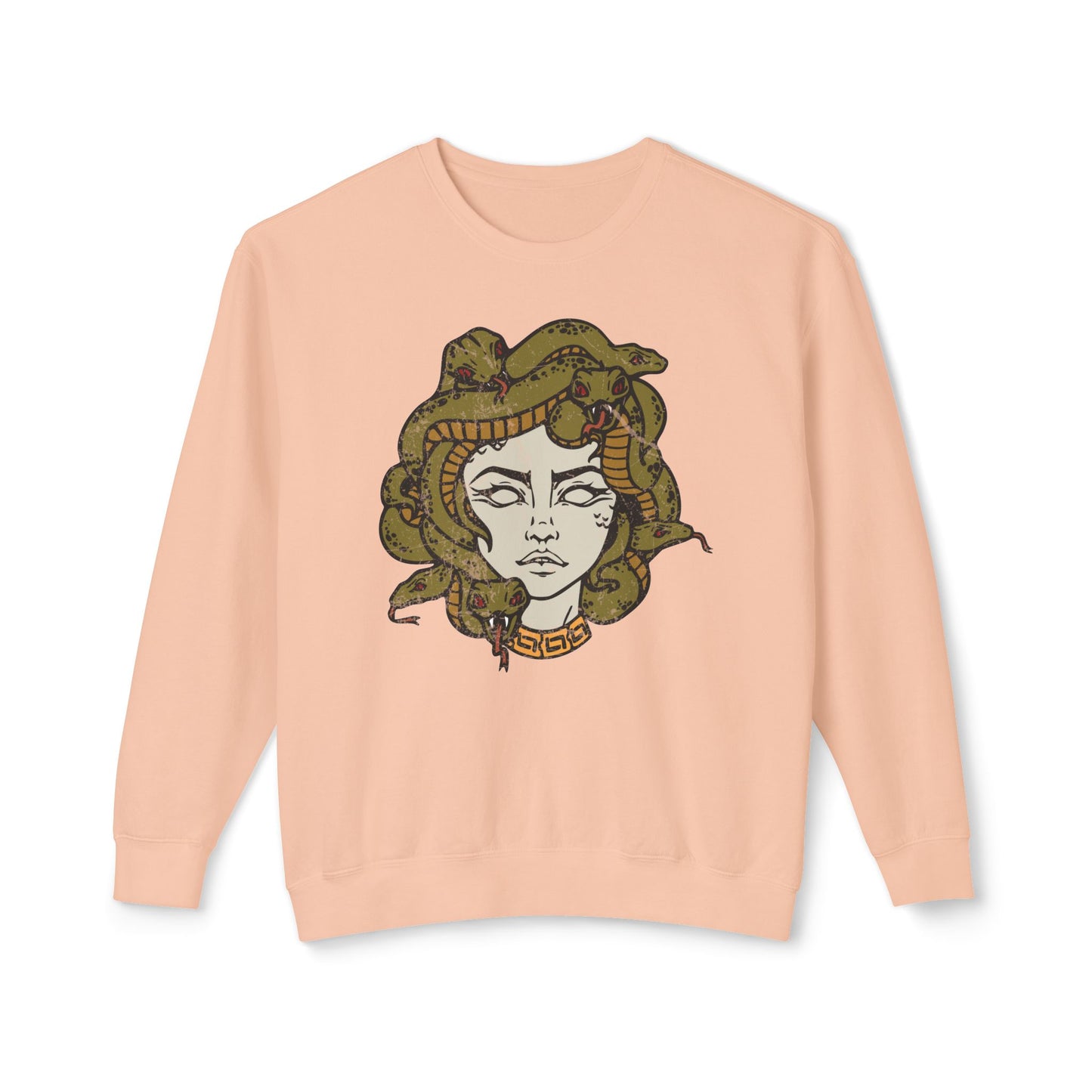 Medusa - Unisex Lightweight Crewneck Sweatshirt