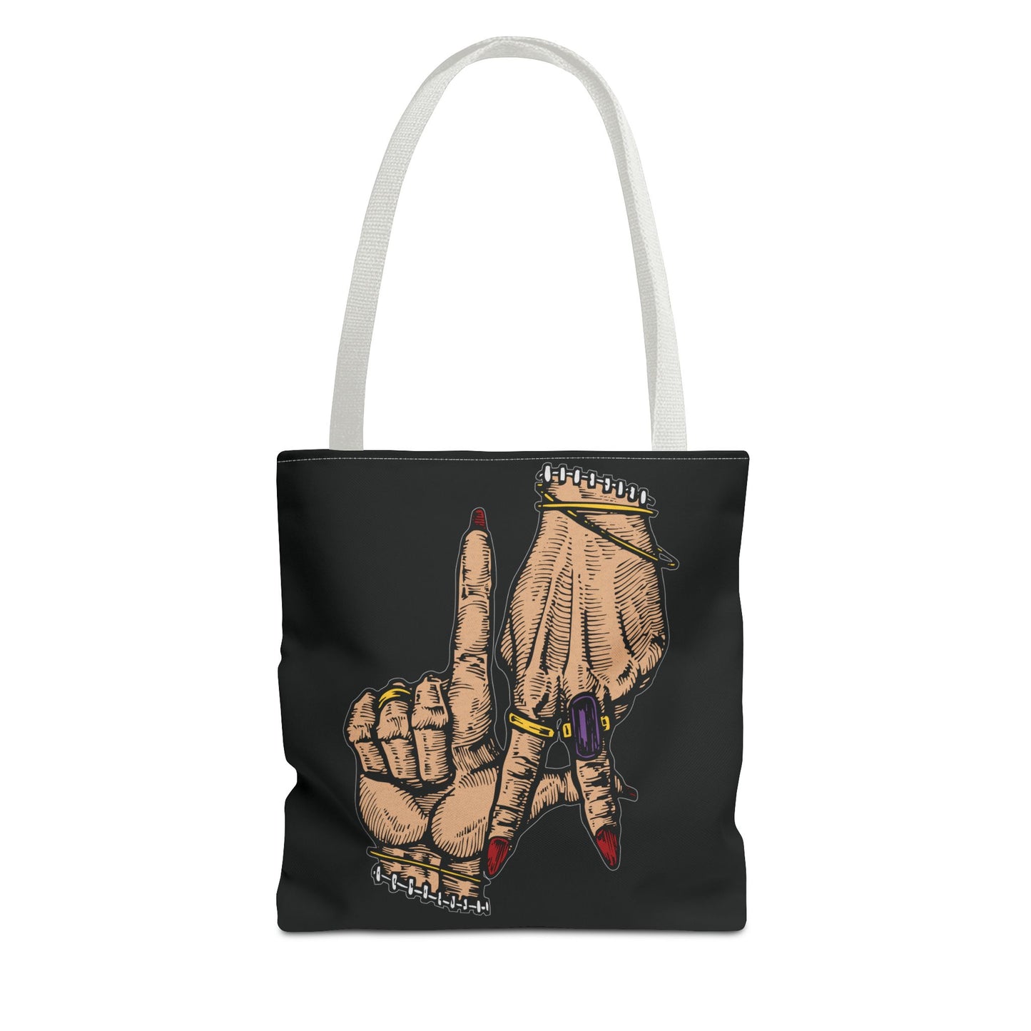 Stylish LA Hands Tote Bag - Chic and Unique for Everyday Use