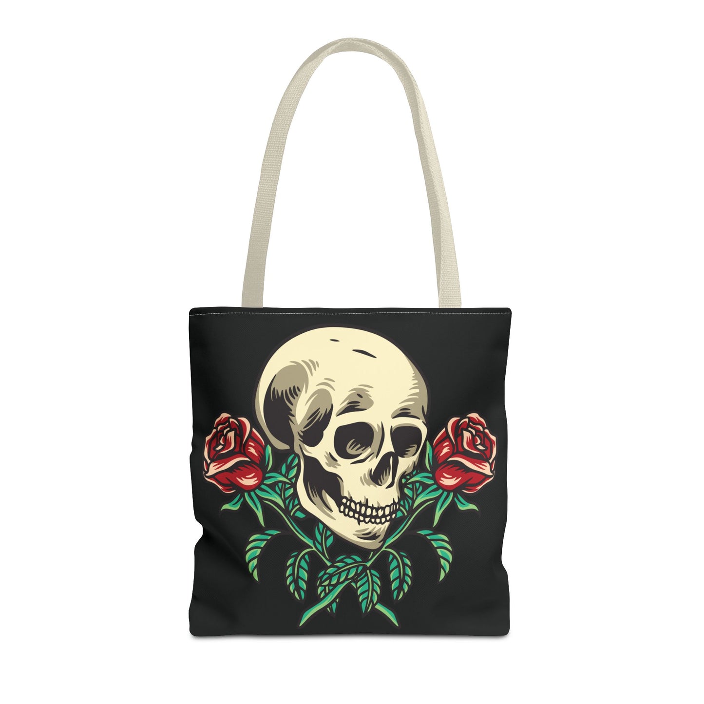 Skull and Roses - Tote Bag (AOP)