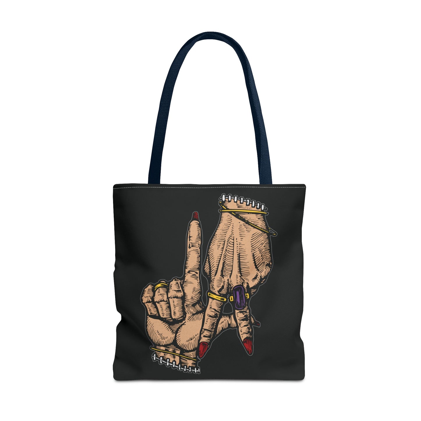 Stylish LA Hands Tote Bag - Chic and Unique for Everyday Use