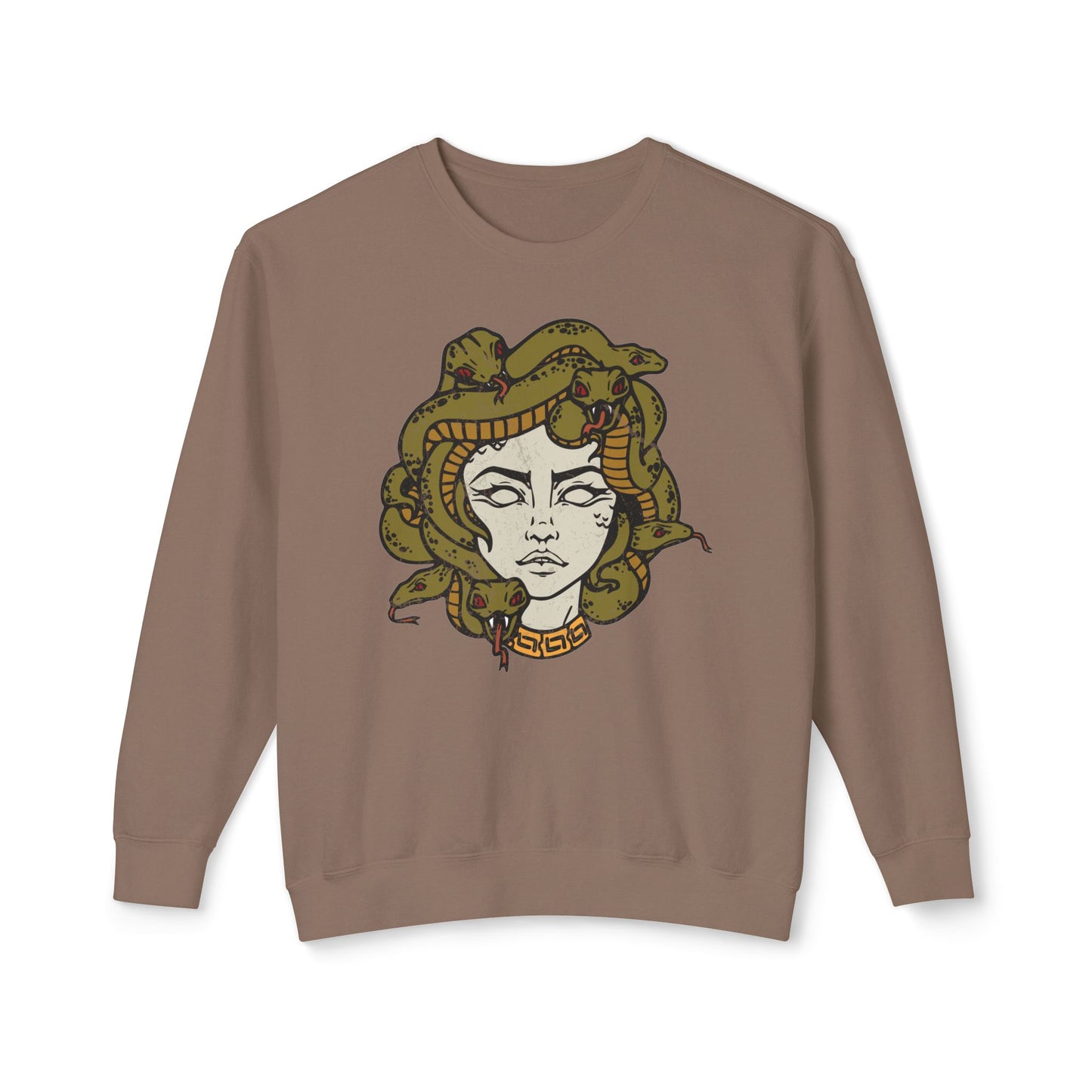 Medusa - Unisex Lightweight Crewneck Sweatshirt