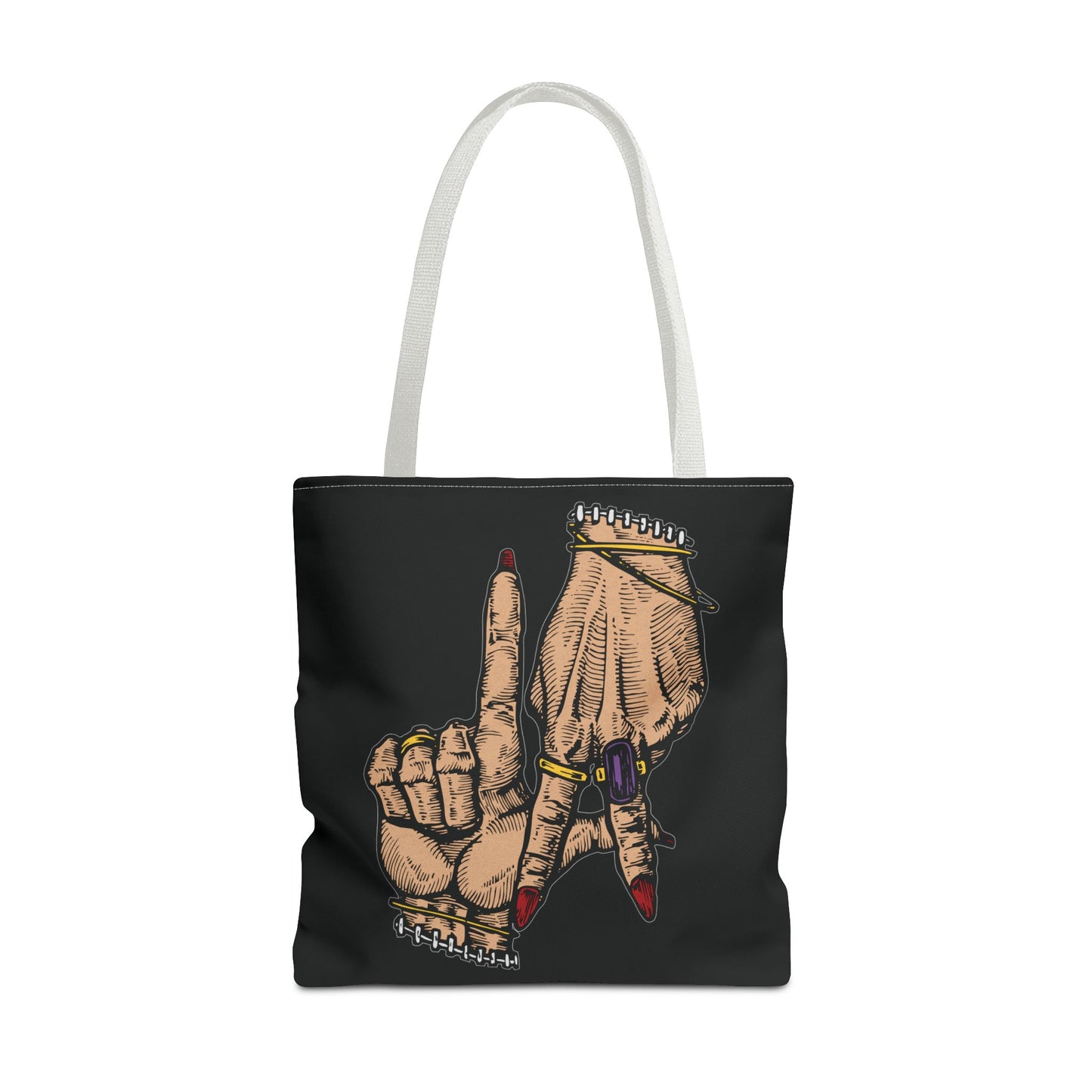 Stylish LA Hands Tote Bag - Chic and Unique for Everyday Use