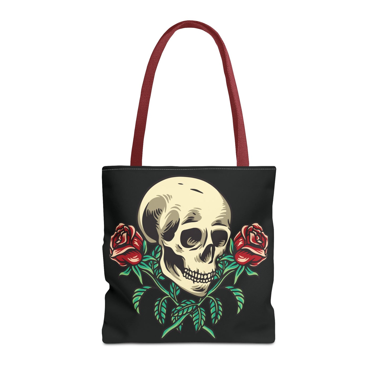 Skull and Roses - Tote Bag (AOP)