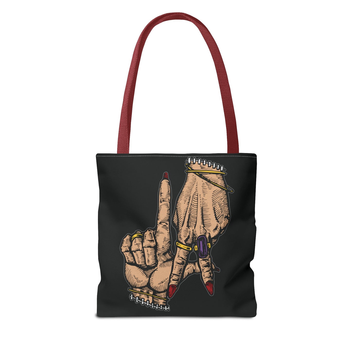 Stylish LA Hands Tote Bag - Chic and Unique for Everyday Use