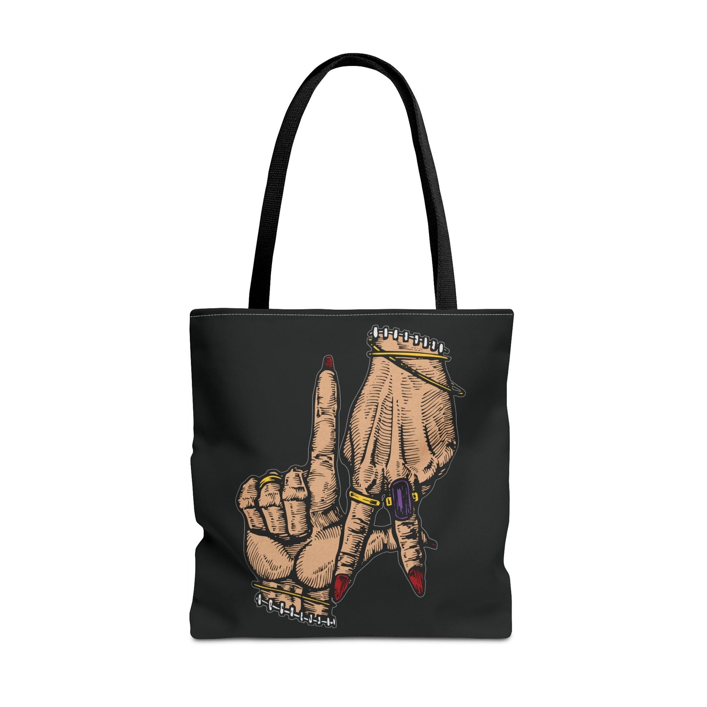 Stylish LA Hands Tote Bag - Chic and Unique for Everyday Use