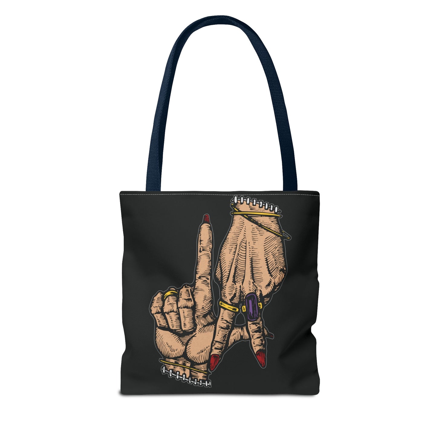 Stylish LA Hands Tote Bag - Chic and Unique for Everyday Use