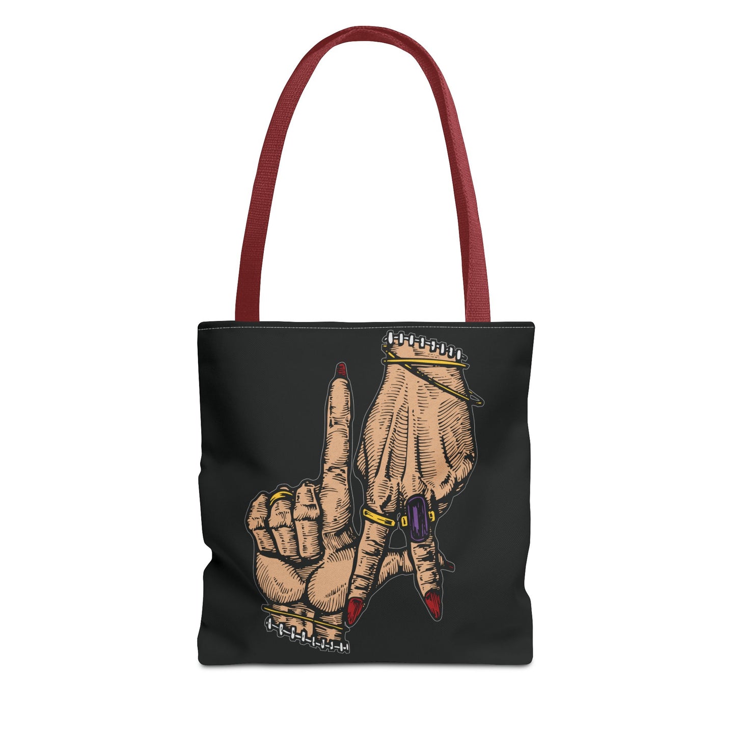 Stylish LA Hands Tote Bag - Chic and Unique for Everyday Use