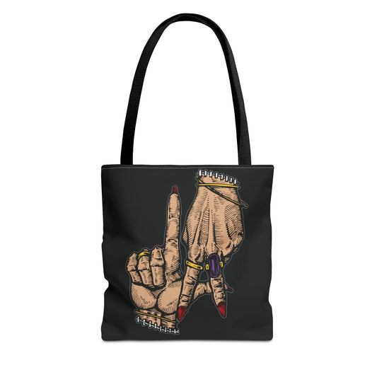 Stylish LA Hands Tote Bag - Chic and Unique for Everyday Use