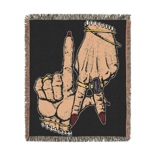 Los Angeles Hands Woven Blanket Design