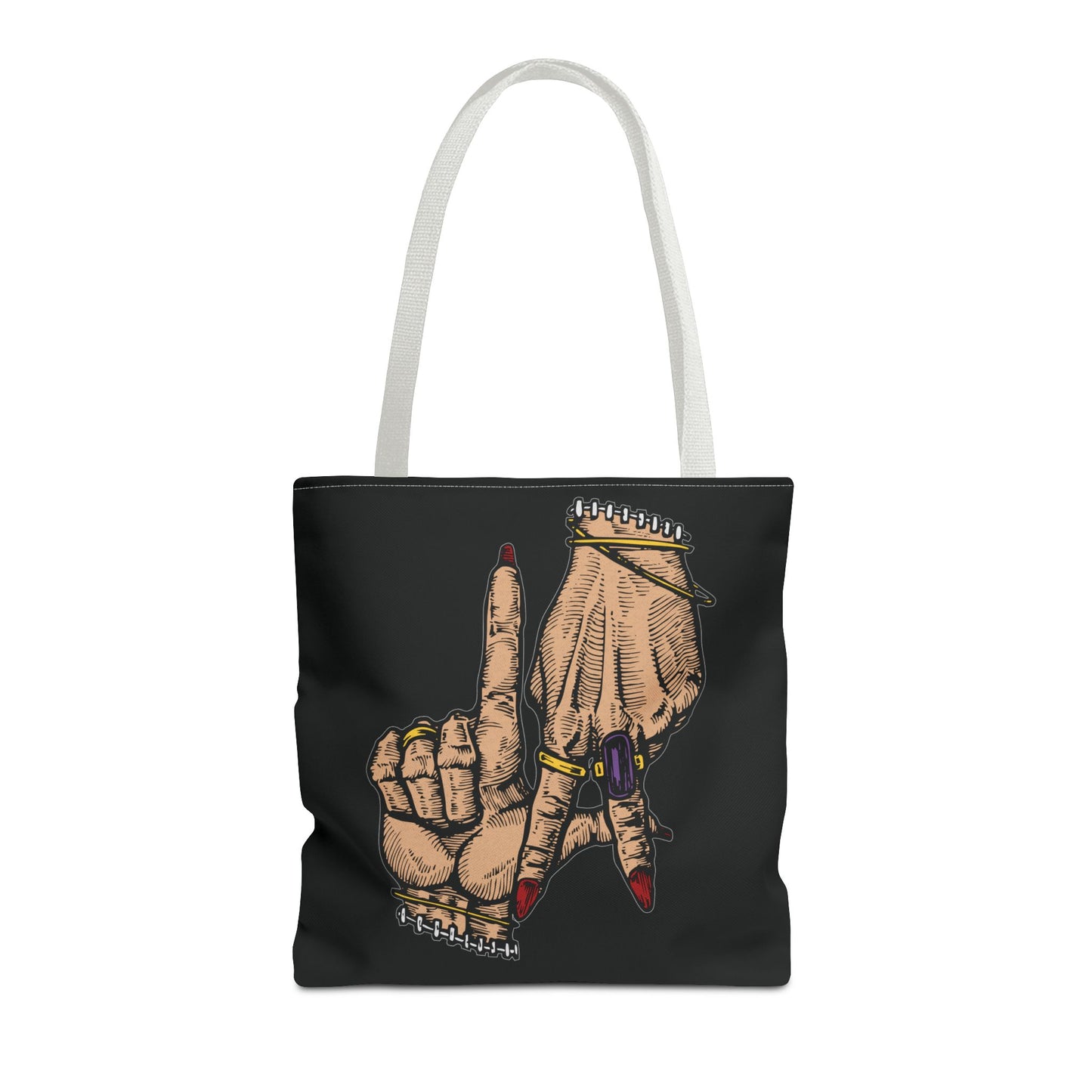 Stylish LA Hands Tote Bag - Chic and Unique for Everyday Use