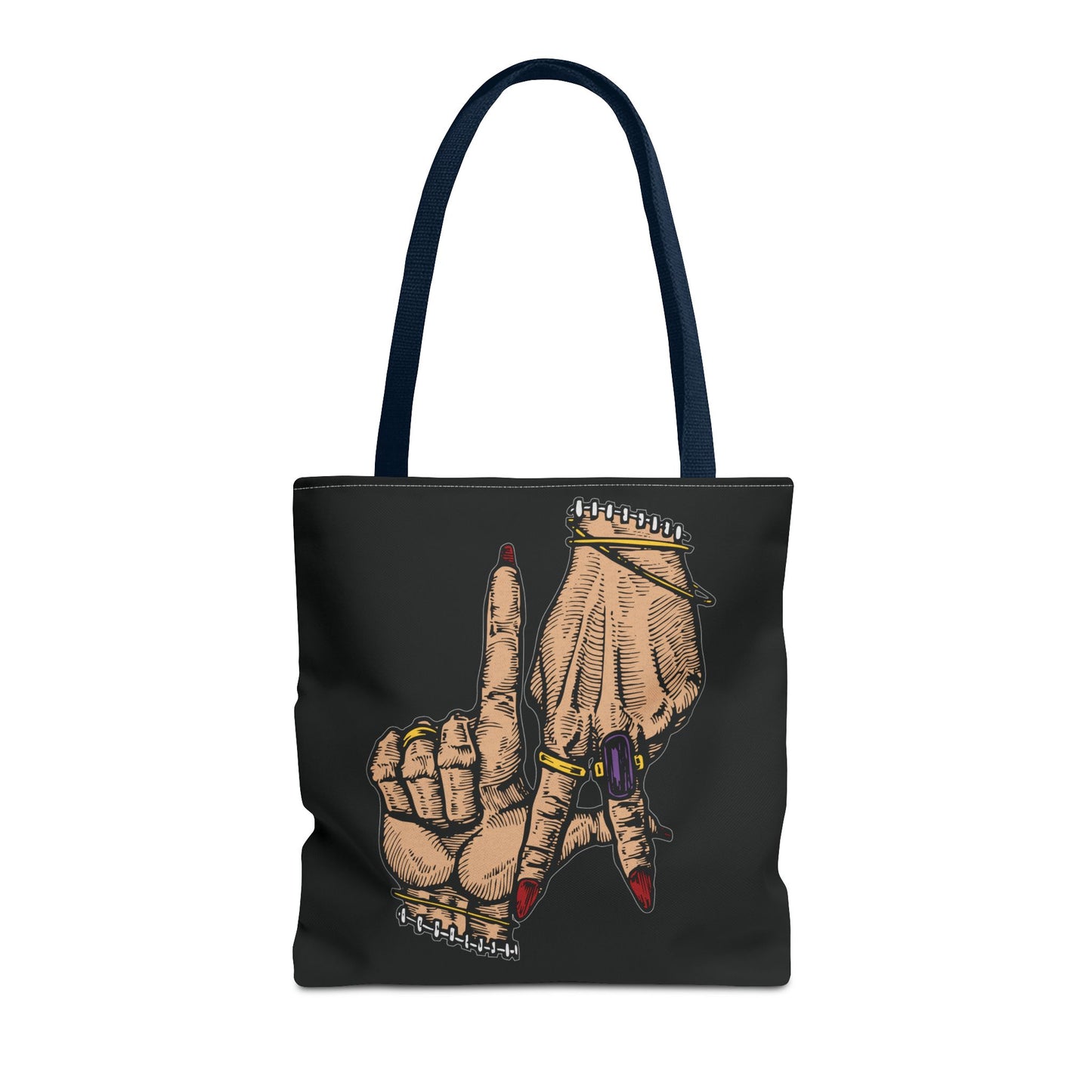 Stylish LA Hands Tote Bag - Chic and Unique for Everyday Use
