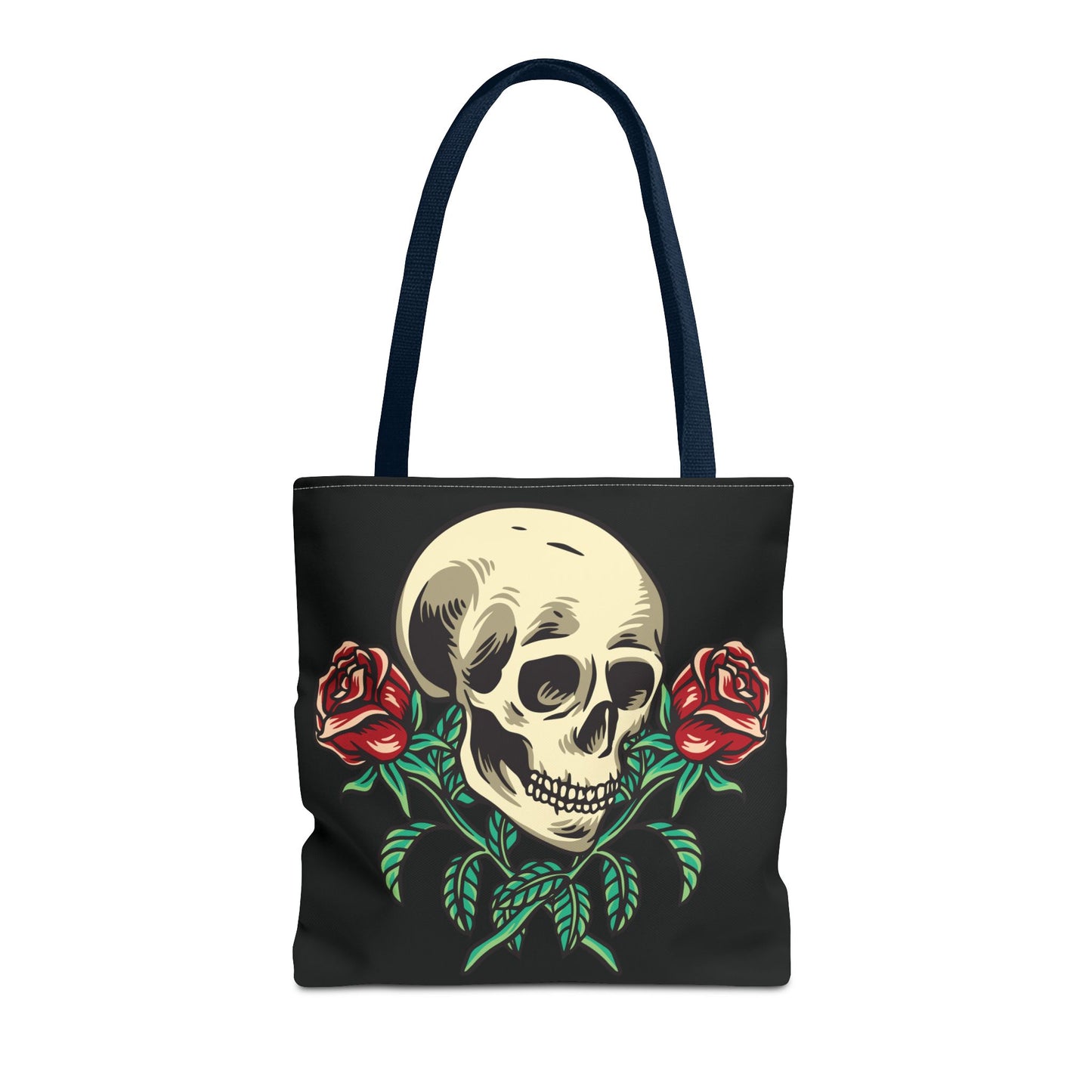 Skull and Roses - Tote Bag (AOP)